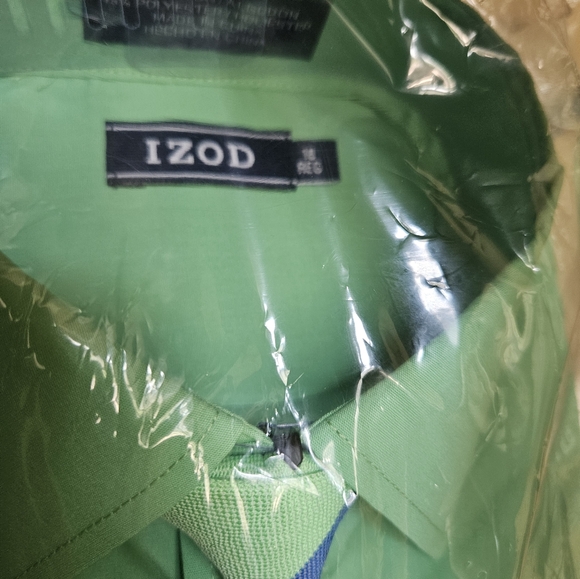 Boys Izod shirt and tie. Size 10 long sleeve NWT - Picture 2 of 4